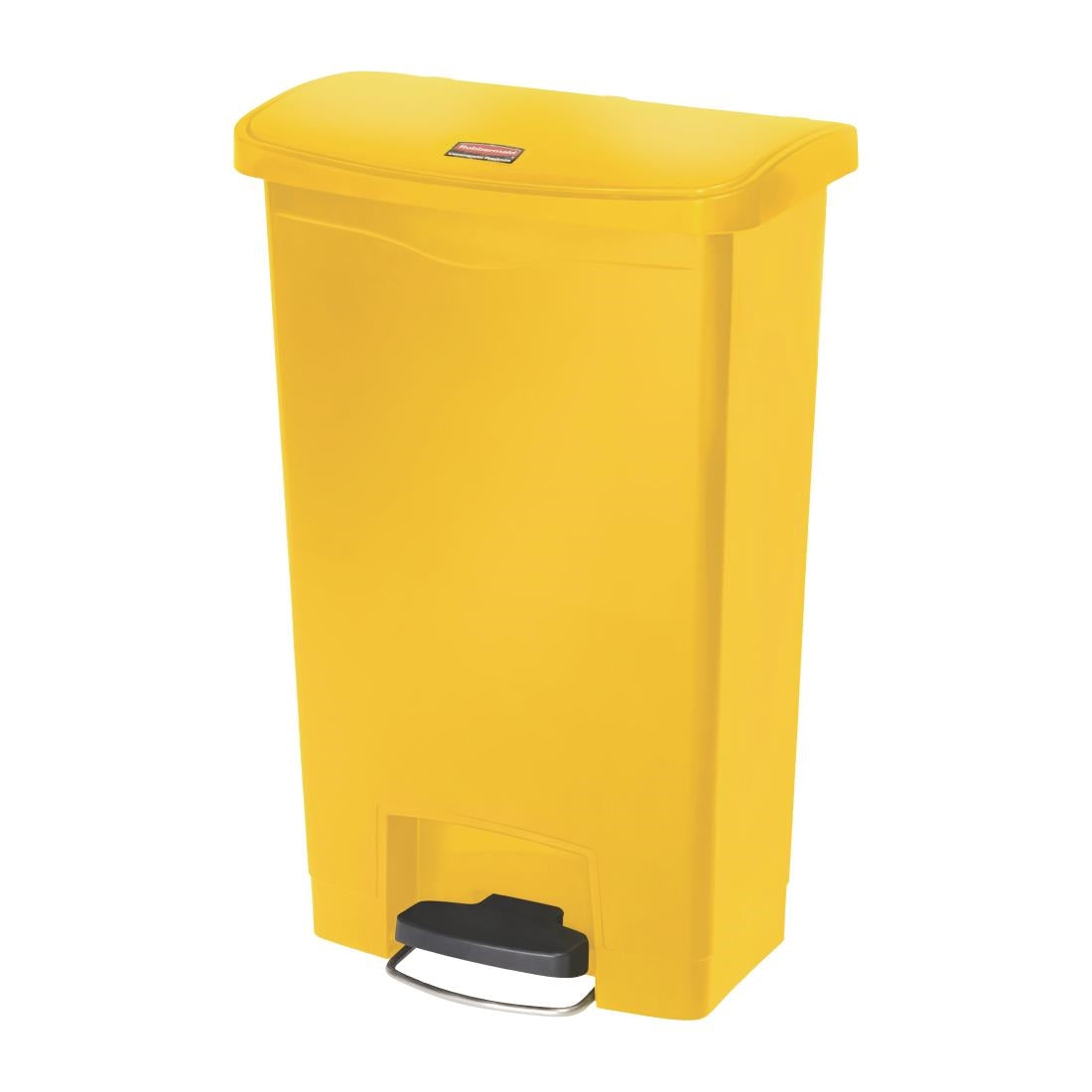 Rubbermaid Slim Jim Front Step pedaalemmer 50L geel