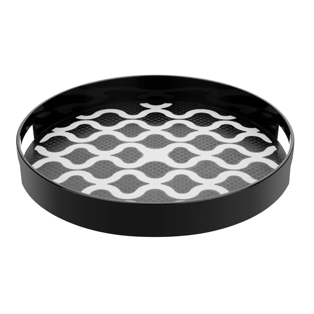 Olympia Kristallon Pc Rond Antislipblad Met Handgrepen - 300 mm 12"