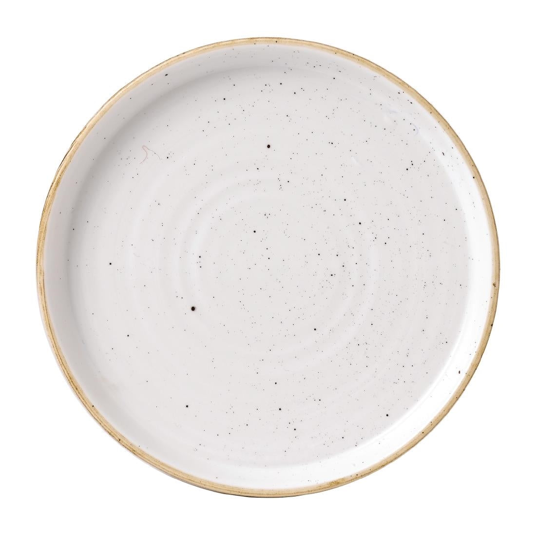 Churchill Stonecast Barley White Bord Met Opstaande Rand 16cm (pak van 6)