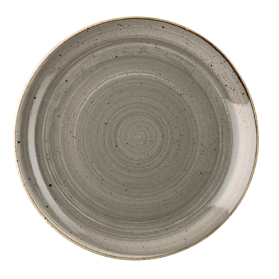 Churchill Stonecast Grey Evolve Coupe Bord (pak van 6)