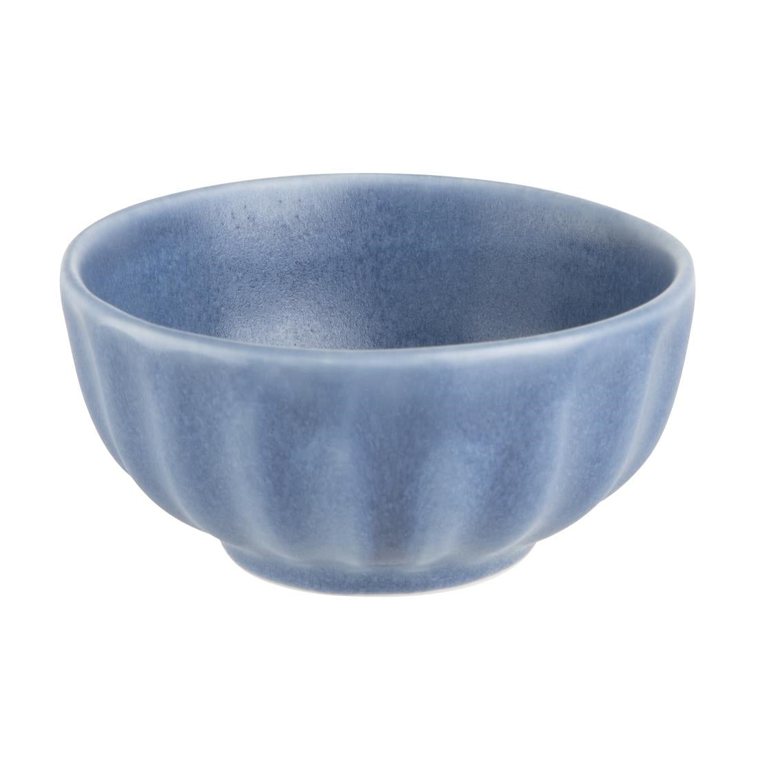 Olympia Corallite Diepe Kommen Blauw 105mm (Set Van 12)