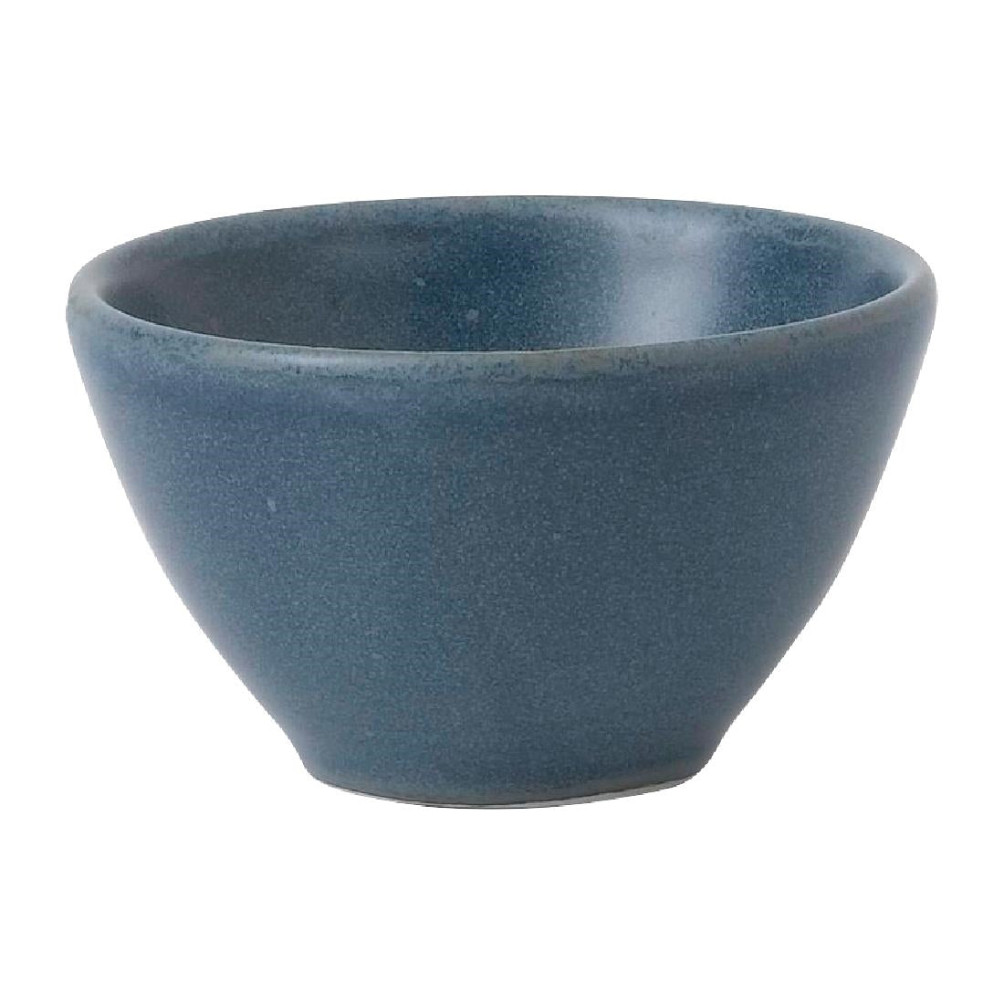 Churchill Super Vitrified Nourish Oslo Blue Contour Dip Schaaltje 60ml (Pak Van 12)