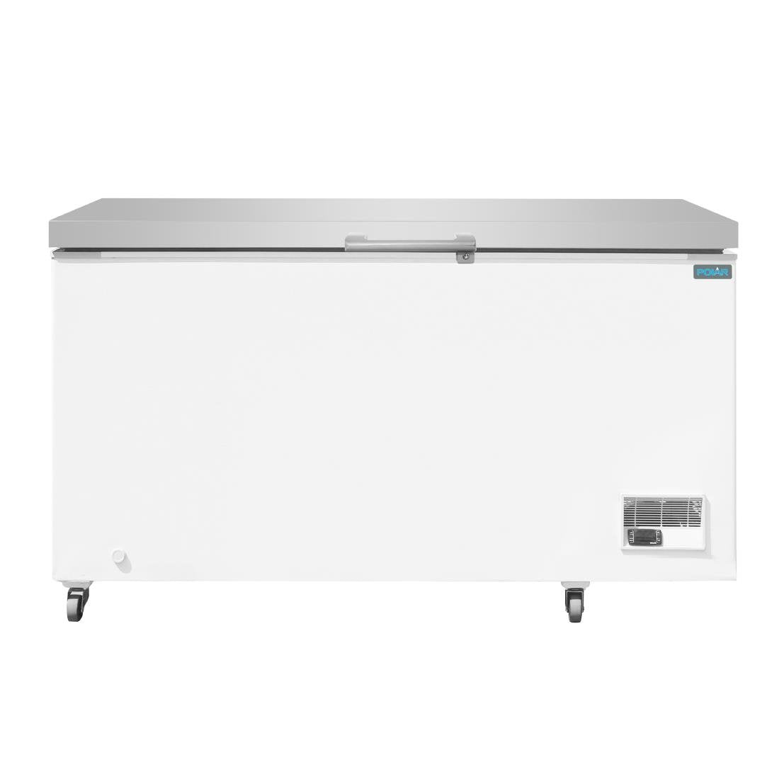 Polar G-Serie Vrieskist Met Roestvrijstalen Deksel 378Ltr