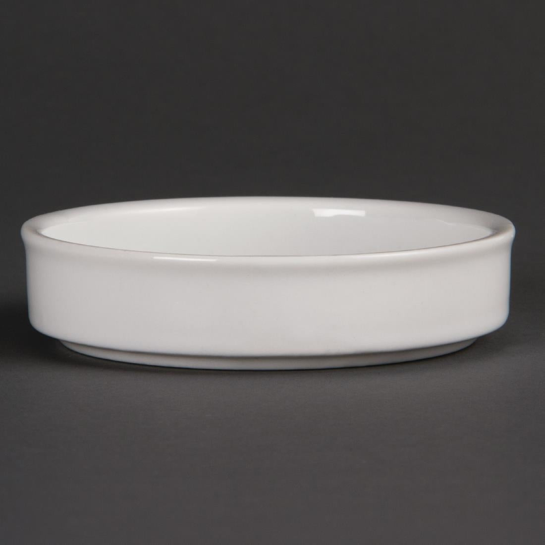 Olympia Whiteware stapelbare tapasschaaltjes 10,2cm (6 stuks)