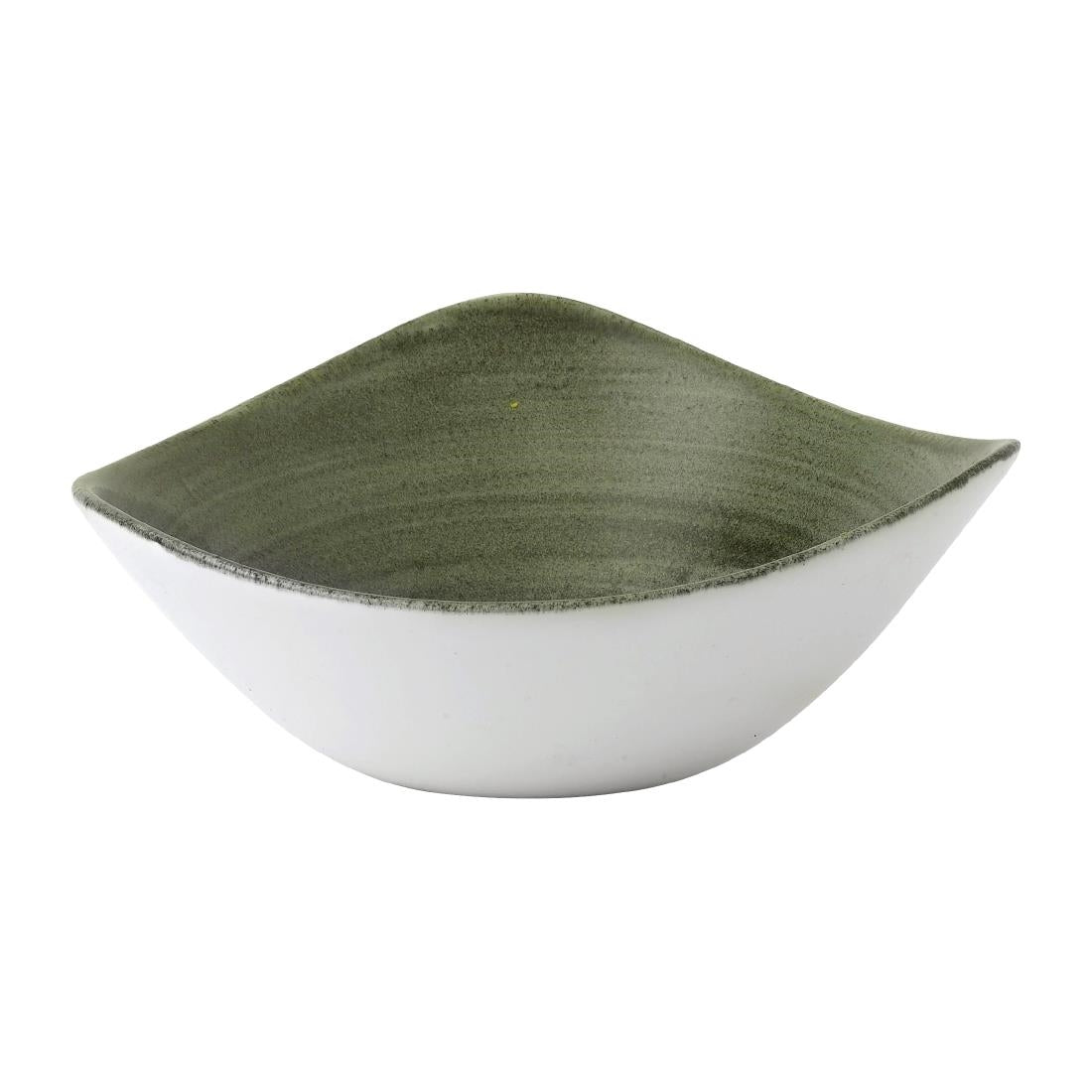 Churchill Stonecast Patina Burnished Green Lotus Kom 17.8cm (pak van 12)