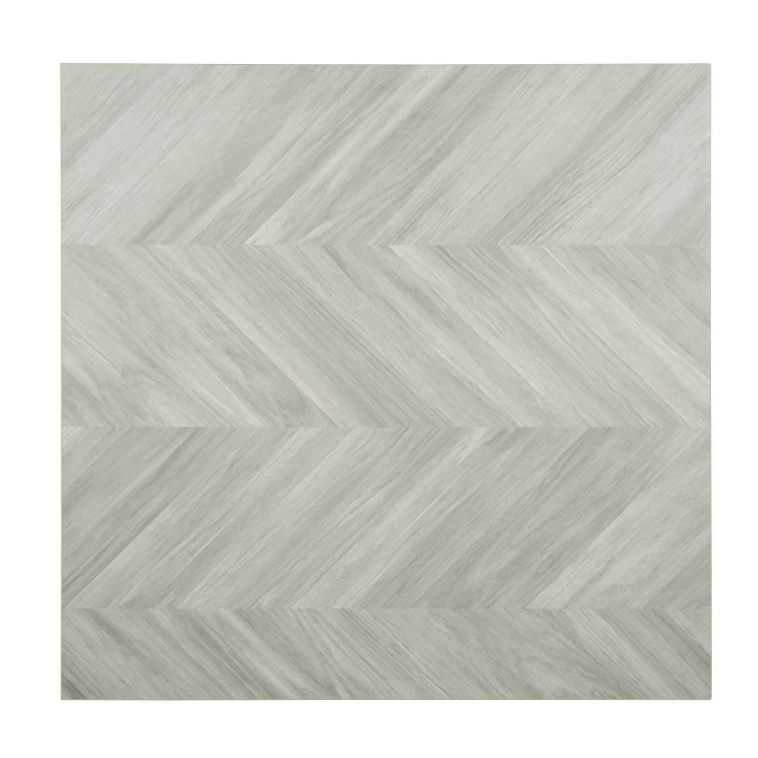 Bolero Voorgeboord Tafelblad Chevron Design 700 Mm
