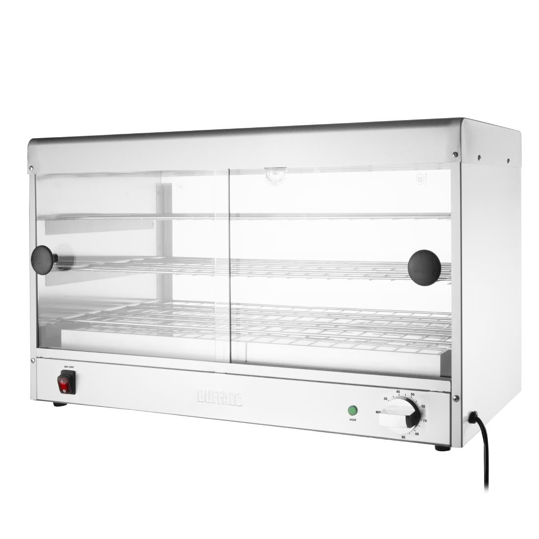 Buffalo Economy warmhoudvitrine voor 60 producten
