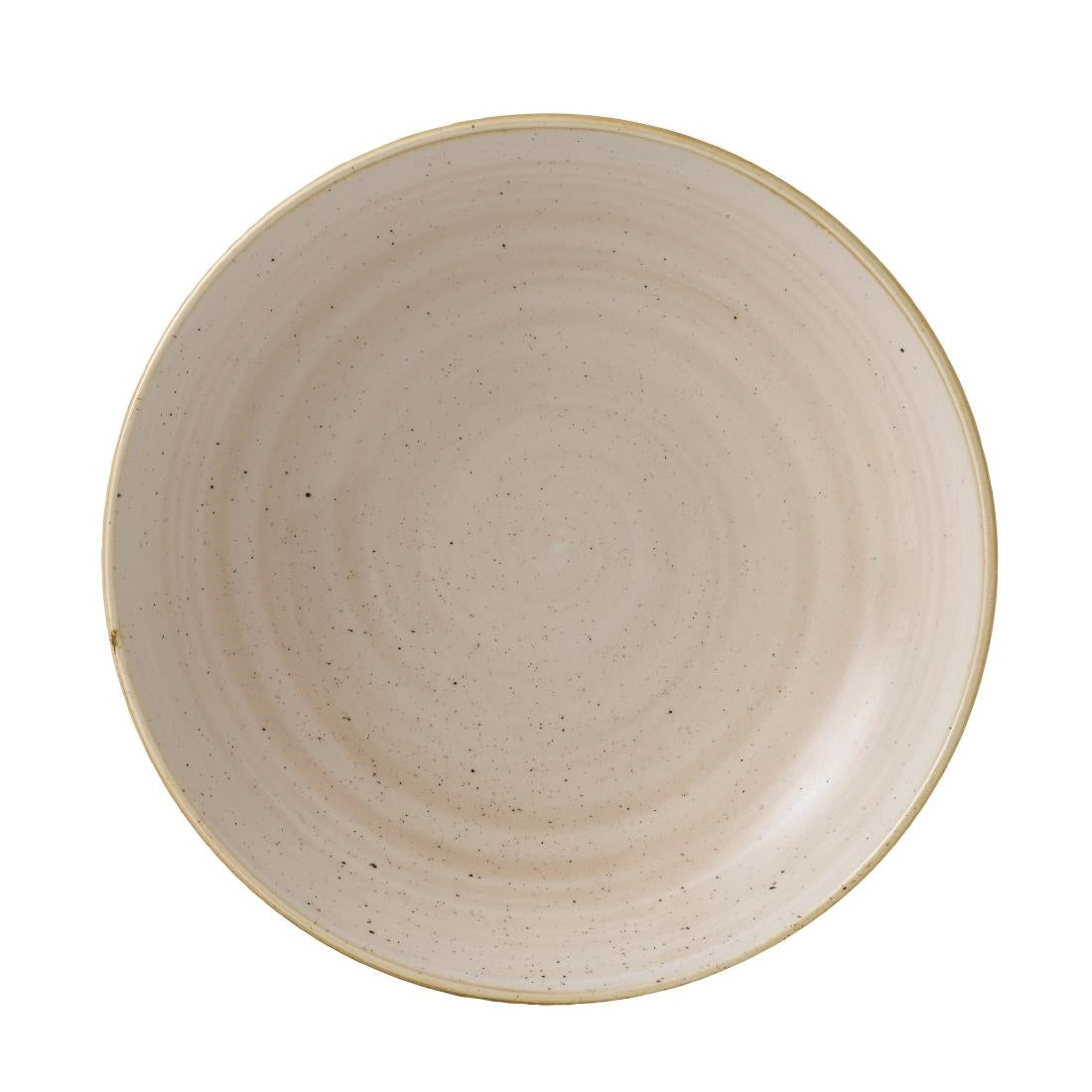 Churchill Stonecast Nutmeg Cream Evolve Coupe Kom 24.8cm (pak van 12)