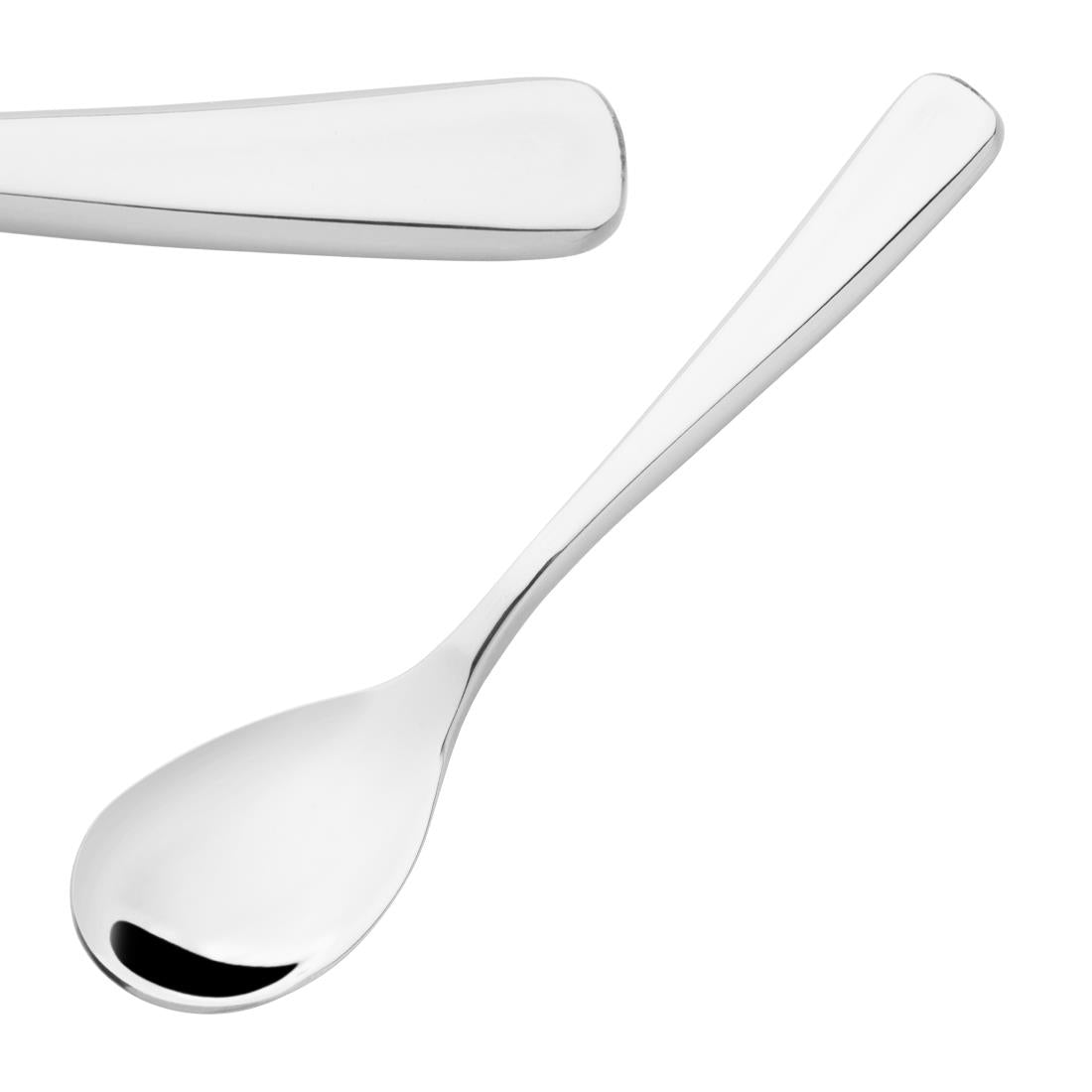 Olympia Roma 18/10 Roestvrijstalen Koffielepels (Verpakking Van 12)