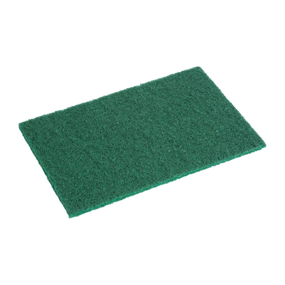 Jantex Kleine Schuursponsjes - Groen (Verpakking Van 10)