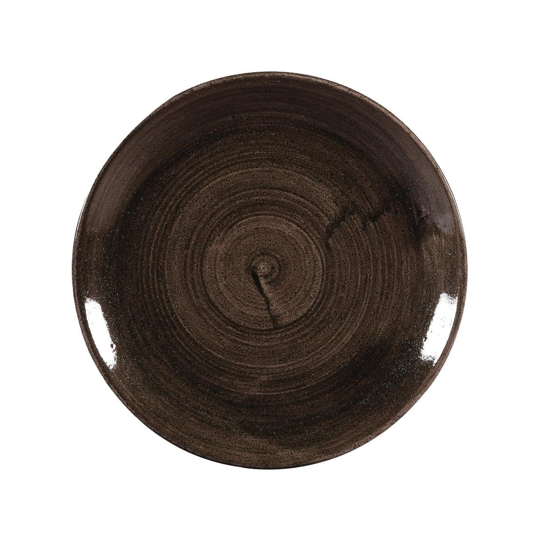 Churchill Stonecast Patina Black Coupe Borden 288mm (Pak Van 12)