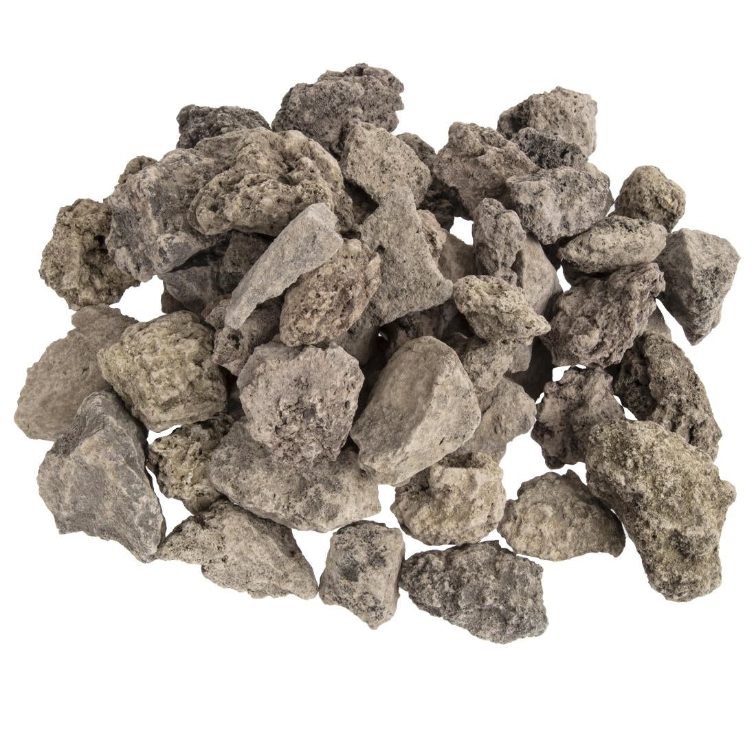 Lavastenen voor gasbarbecues