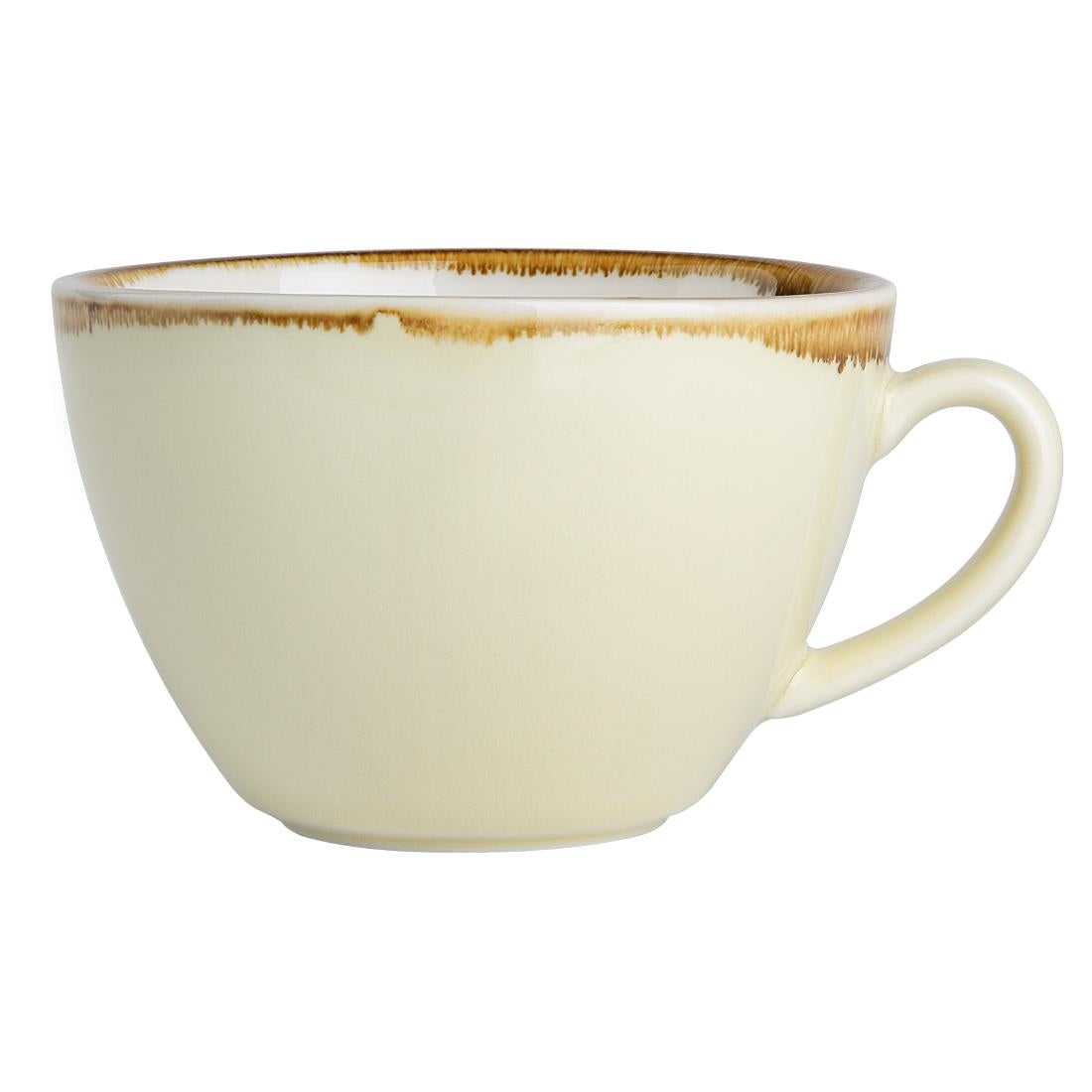 Olympia Kiln cappuccinokopjes zandsteen 34cl (6 stuks)