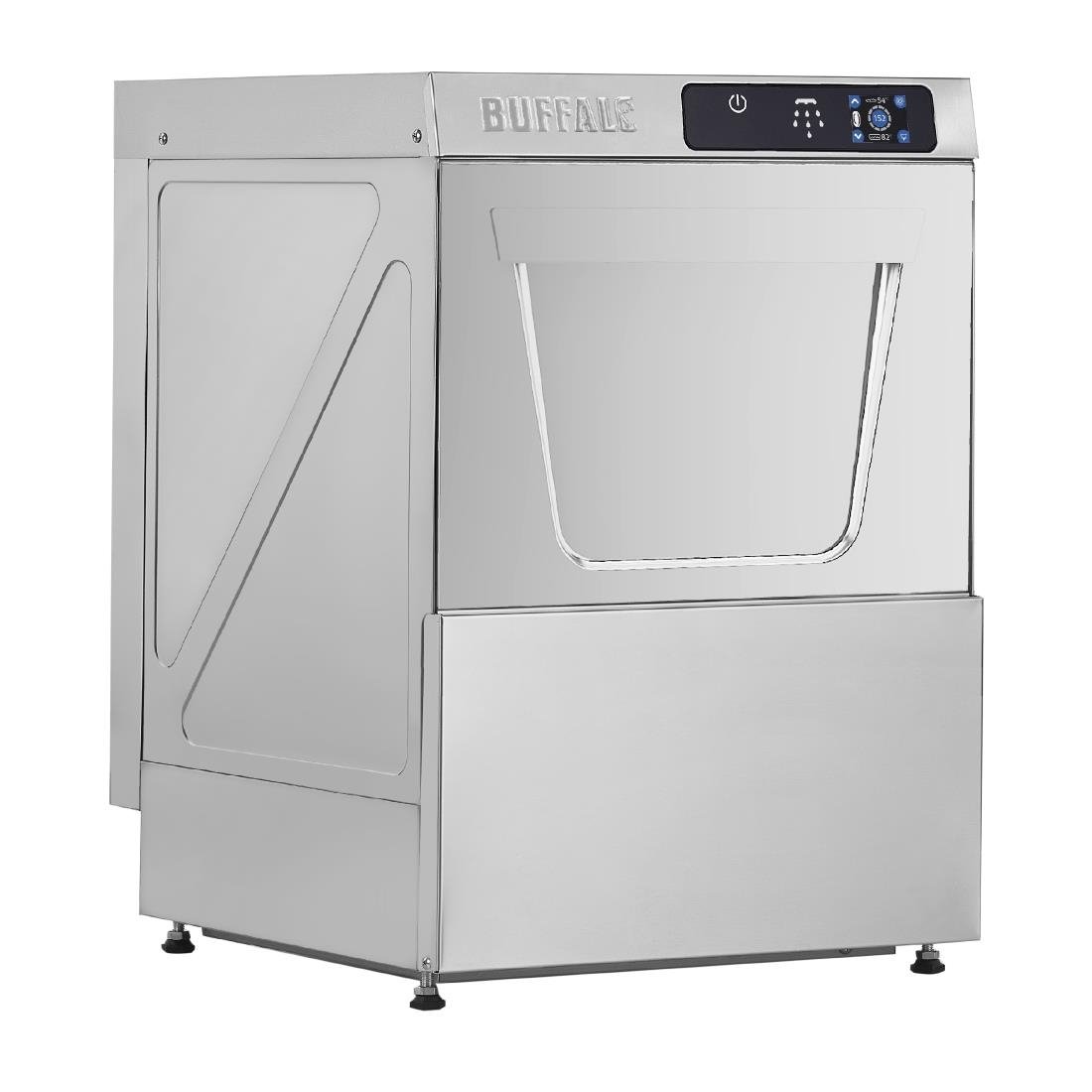 Buffalo Digitale Aanrecht Vaatwasser Glas 350mm Mand 3.3Kw