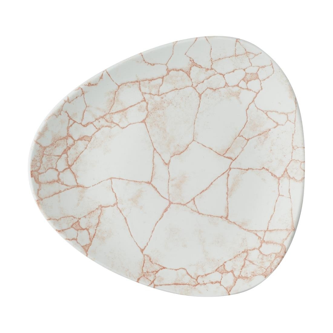 Churchill Studio Prints Kintsugi Lotus Coral Borden 228mm (Pak Van 12)