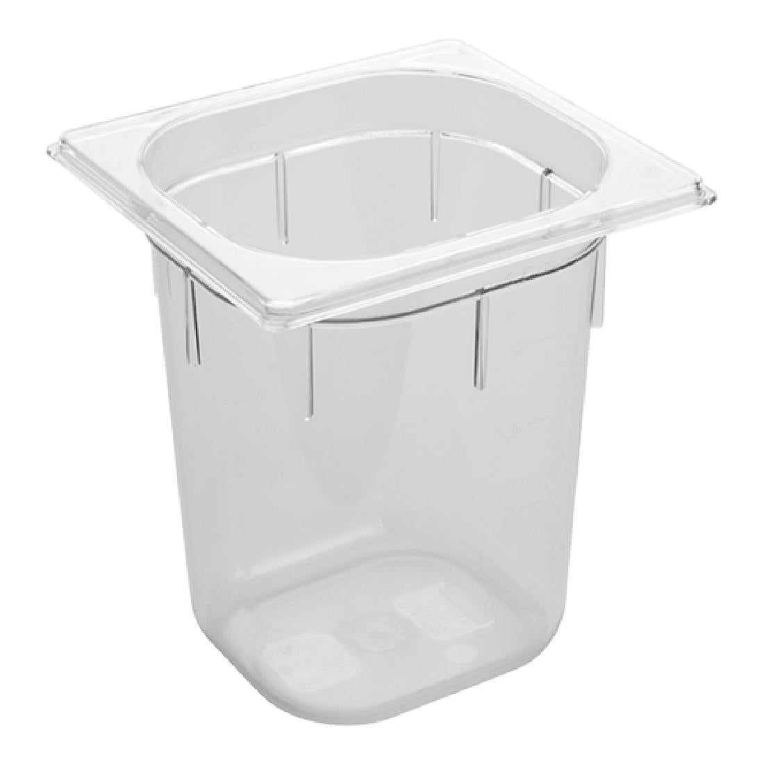 Caterchef polycarbonaat GN 1/6 20cm