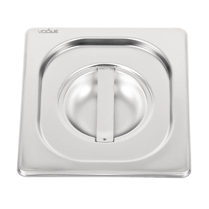 Vogue deksel voor RVS GN 1/6 bak