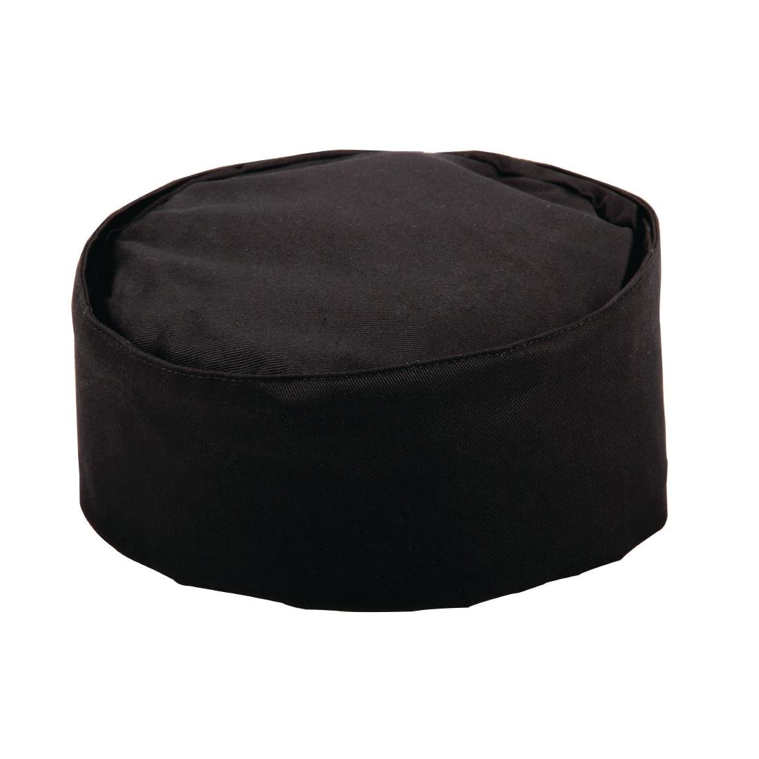 Whites unisex polykatoen skullcap zwart L