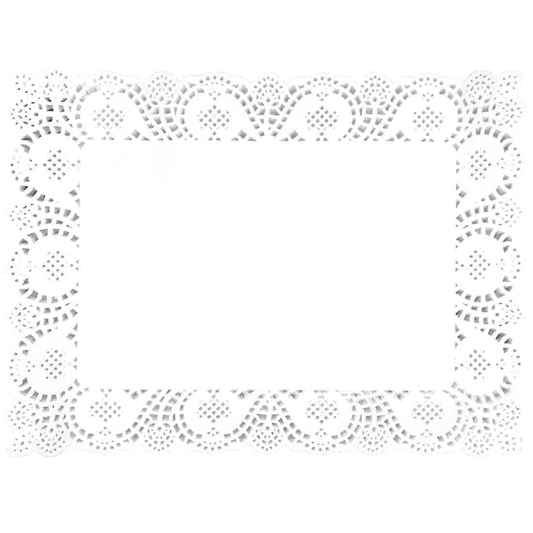 Olympia papieren taartranden 30x40cm (250 stuks)