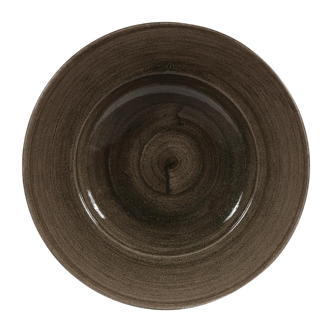 Churchill Stonecast Patina Iron Black Schalen 280mm (Pak Van 12)