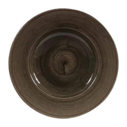 Churchill Stonecast Patina Iron Black Schalen 280mm (Pak Van 12)
