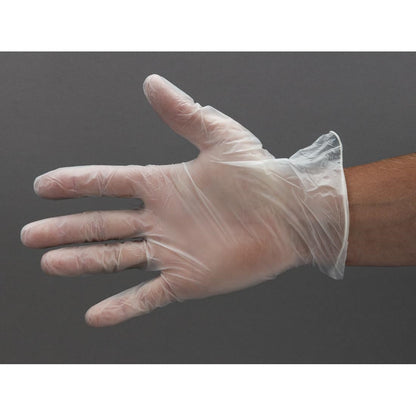 Hygiplas vinyl handschoenen transparant poedervrij L (100 stuks)