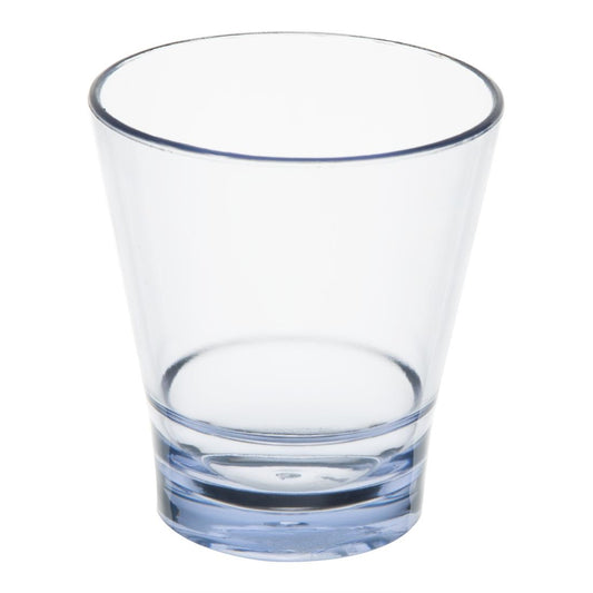 Olympia Kristallon Polycarbonaat Stapelbare Bekers - Blauw 250ml (6 Pack)