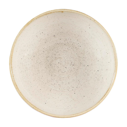 Churchill Stonecast Nutmeg Cream Evolve Coupe Kom 18.4cm (pak van 12)