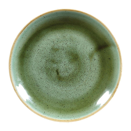 Churchill Stonecast Samphire Green Evolve Coupe Bord 16.5cm (pak van 12)