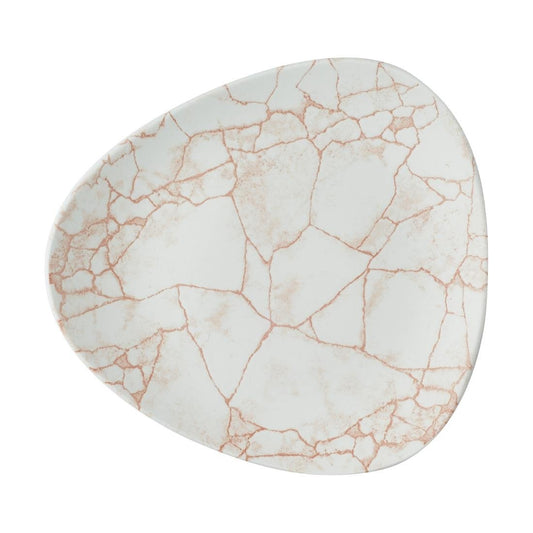 Churchill Studio Prints Kintsugi Lotus Coral Borden 254mm (Pak Van 12)