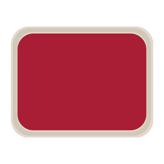 Roltex America polyester dienblad 46 x 36cm rood