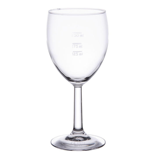 Arcoroc Savoie Grand Vin Wijnglazen 350ml Ce-Gemarkeerd Op 125 Ml, 175ml En 250ml