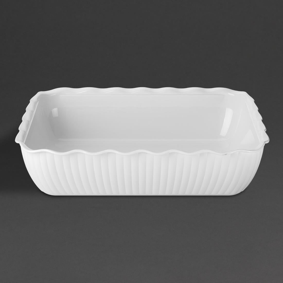 Olympia Kristallon Grote Saladebak - Wit