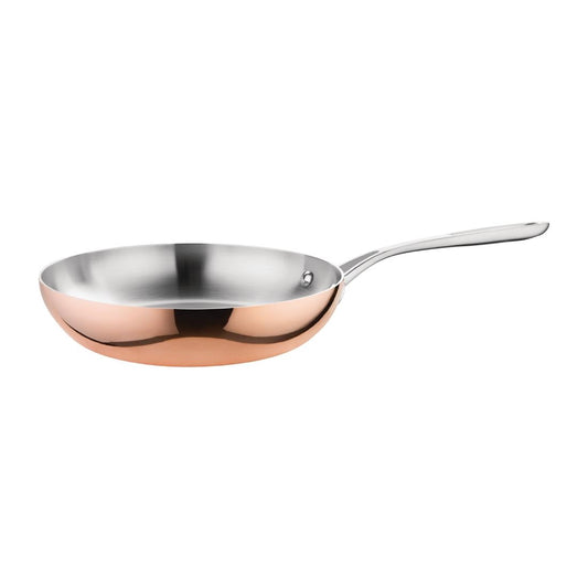 Vogue Triwall koperen inductie koekenpan 24cm