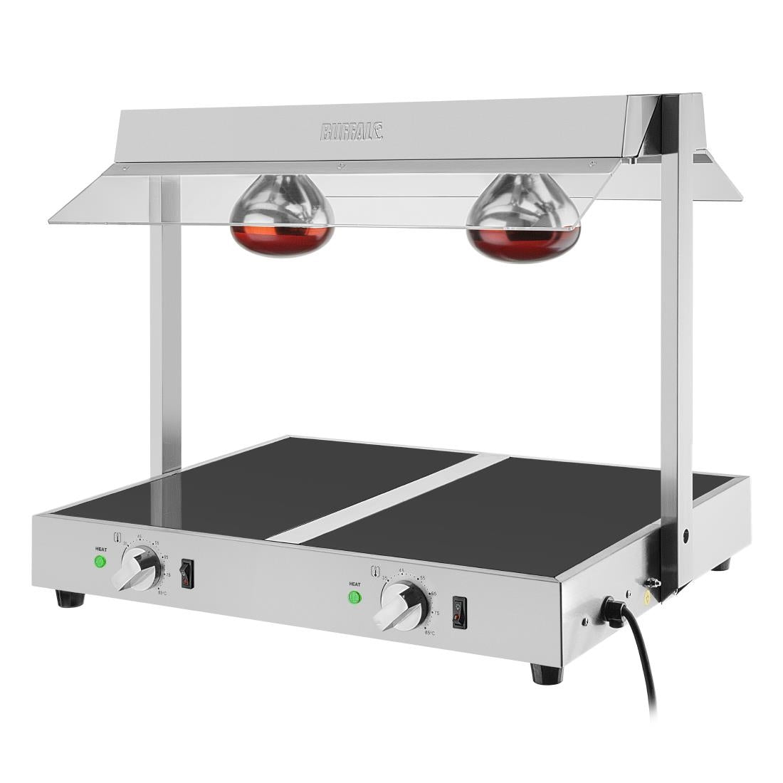 Buffalo Voedselverwarmer Met Portaal 2X GN 1/1