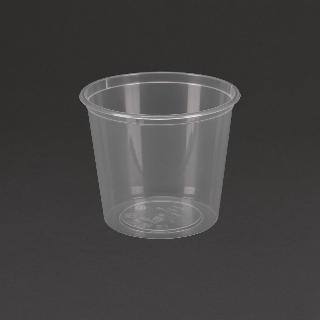 Fiesta Recylable kunststof magnetronbestendige bakjes 150 ml (100 stuks)