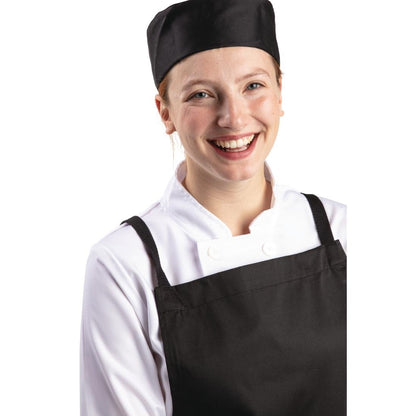 Whites unisex polykatoen skullcap zwart L