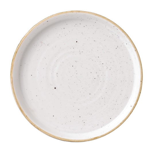 Churchill Stonecast Barley White Bord Met Opstaande Rand 16cm (pak van 6)