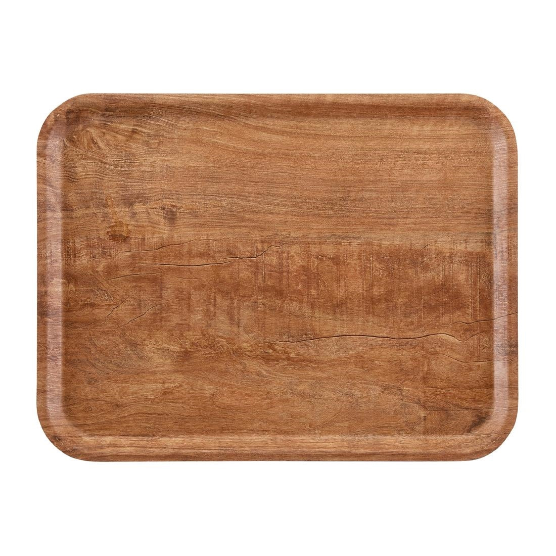 Cambro Madeira gelamineerd dienblad bruin olijf 43cm