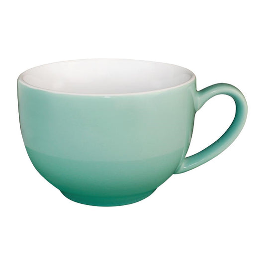 Olympia Café cappuccinokoppen aqua 34cl (12 stuks)