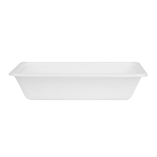 Fiesta Composteerbare Suikerriet Voedselcontainer 500ml (Verpakking Van 100)