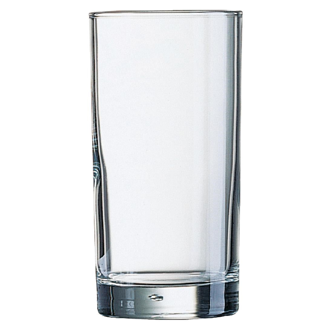 Arcoroc Hi Ball Genucleëerde Glazen 285ml Ce-Gemarkeerd (48 Stuks)