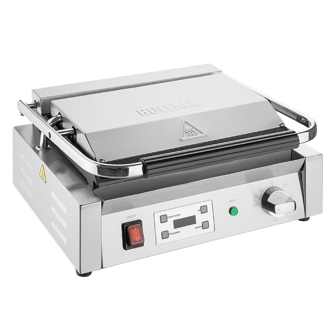 Buffalo Extra Grote Contactgrill Geribbelde Plaat