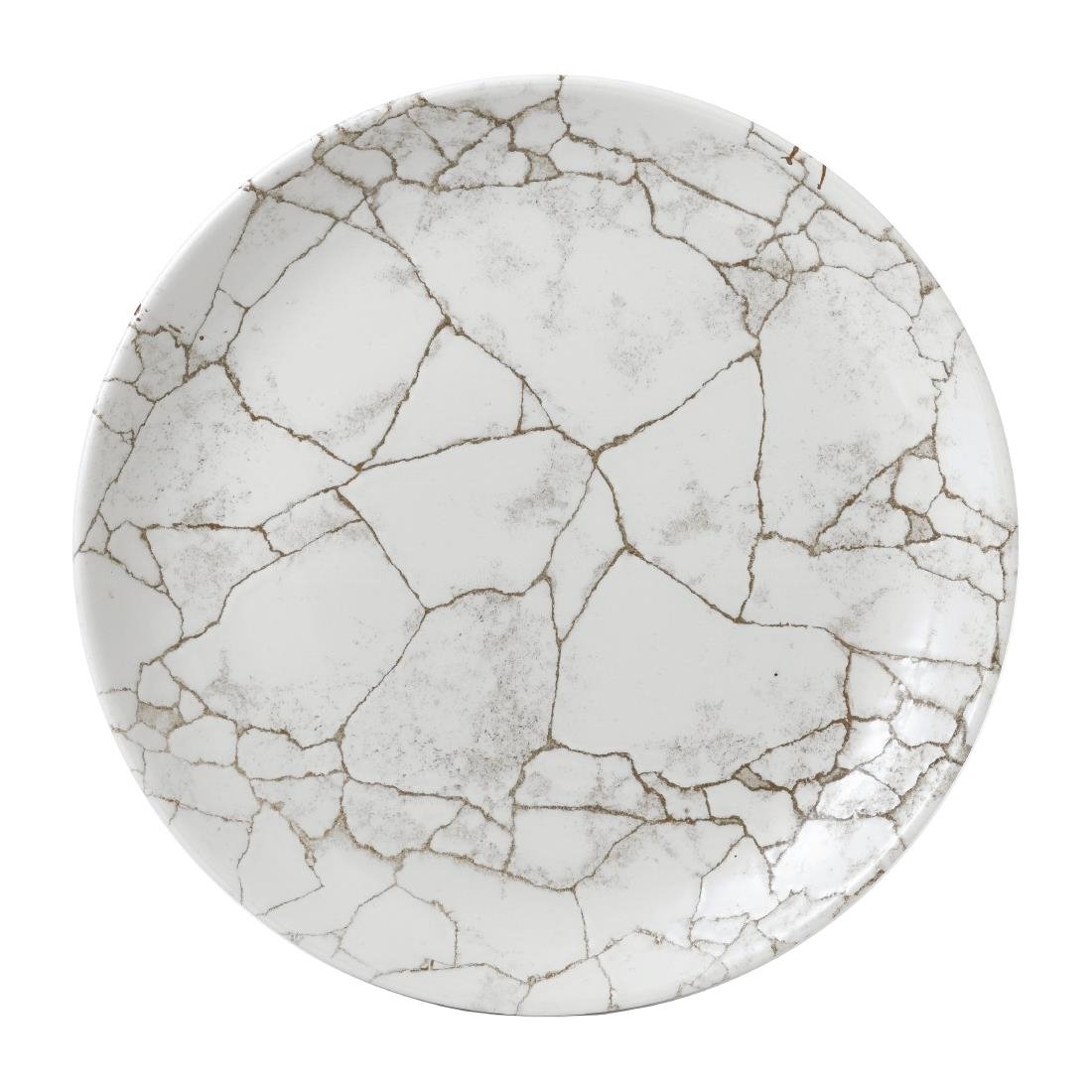 Churchill Studio Prints Kintsugi Agaat Grey Borden 260mm (Pak Van 12)