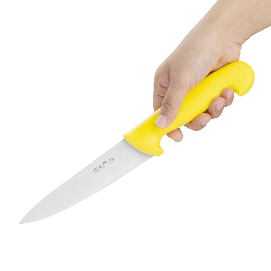 Hygiplas koksmes 16cm geel