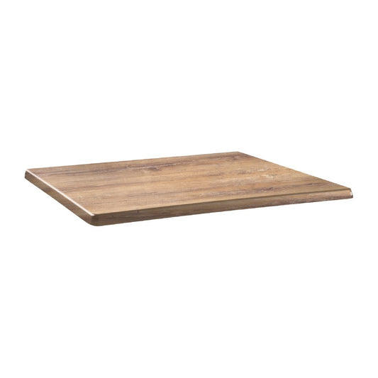 Topalit Classic Line rechthoekig tafelblad Atacama kersenhout 110x70cm