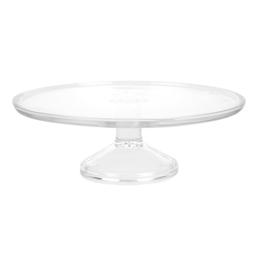 Olympia glazen taartplateau 30,5(Ø)cm