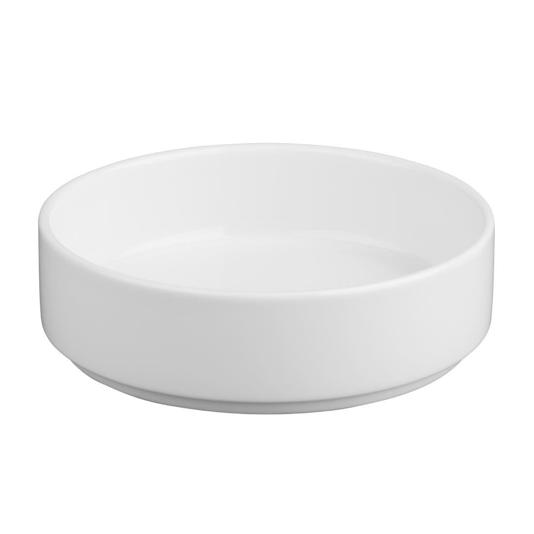 Olympia Whiteware kom met platte wanden - 152 mm 6" (doos van 6)