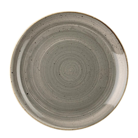 Churchill Stonecast Grey Evolve Coupe Bord 21.7cm (pak van 12)
