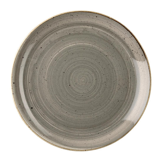 Churchill Stonecast Grey Evolve Coupe Bord 22.9cm (pak van 12)